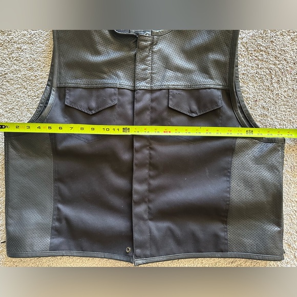 ODIN MFG X E-VILLE EMPIRE - The Standard Issue XXL. Motorcycle Harley Vest - Picture 3 of 10